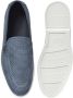 Baldinini Loafer in indigo perforated suede Blue Heren - Thumbnail 2