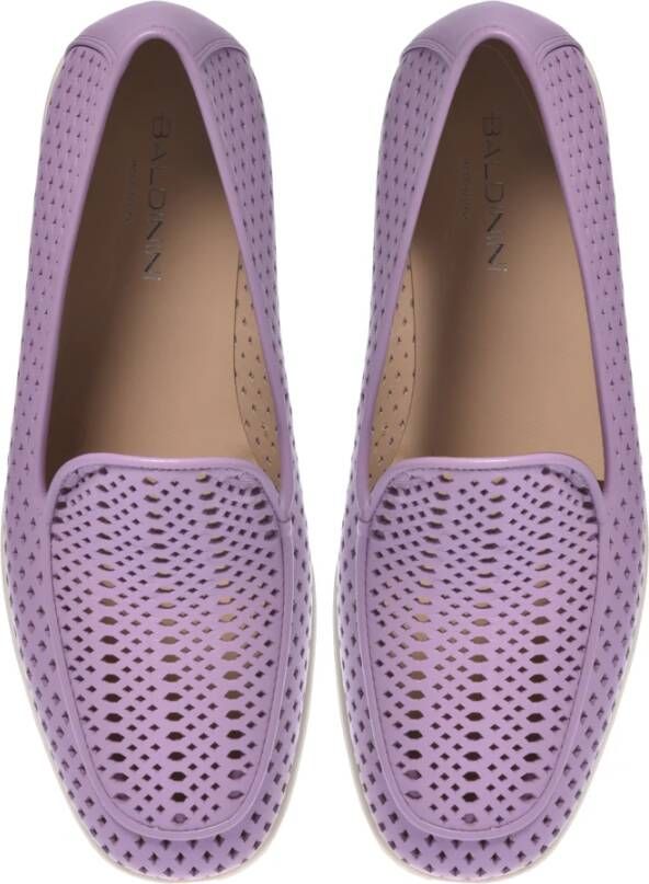 Baldinini Loafer in lilac calfskin Purple Dames