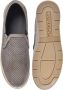 Baldinini Loafer in taupe perforated nubuck Gray Heren - Thumbnail 2