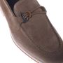 Baldinini Loafer in taupe suede Brown Heren - Thumbnail 4