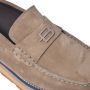 Baldinini Loafer in taupe suede Multicolor Heren - Thumbnail 4