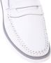 Baldinini Loafer in white tumbled leather - Thumbnail 2
