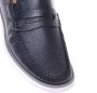 Baldinini Loafers in black tumbled leather - Thumbnail 2