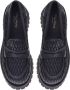Baldinini Loafers in stretchy eco-nappa and black leather Black Dames - Thumbnail 2
