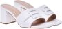Baldinini Sandalen Sabot Open Toe Woman Sandals in wit - Thumbnail 4