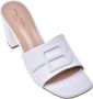 Baldinini Sandalen Sabot Open Toe Woman Sandals in wit - Thumbnail 5