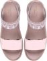 Baldinini Nude patent leather and calfskin sandals Beige Dames - Thumbnail 6