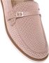 Baldinini Nude perforated nubuck loafer - Thumbnail 2