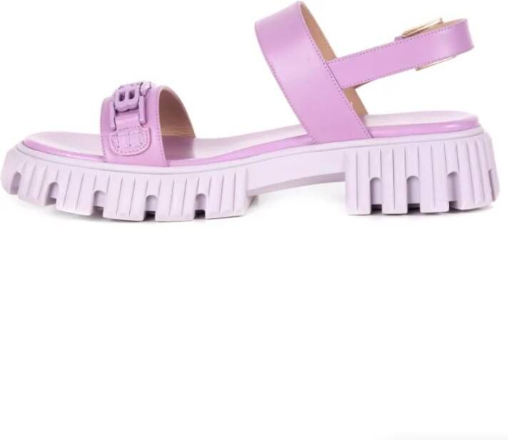 Baldinini Paarse Sandalen voor Vrouwen Purple Dames
