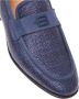 Baldinini Raffia and blue nubuck loafer - Thumbnail 2