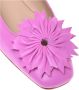 Baldinini Red nappa leather ballerina - Thumbnail 2