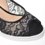 Baldinini Sandal in black lace Black Dames - Thumbnail 4