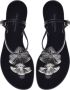 Baldinini Sandal in black rubber Multicolor Dames - Thumbnail 2