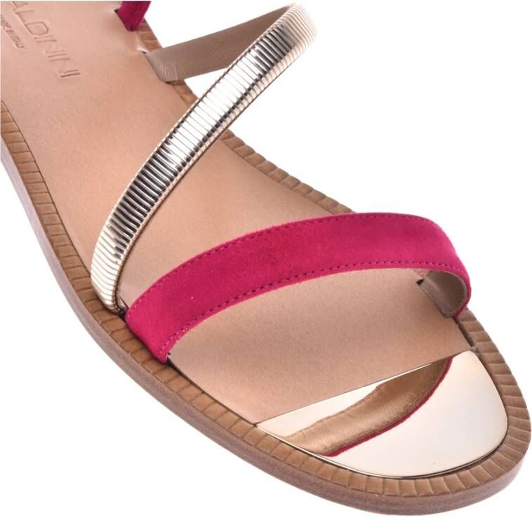 Baldinini Sandal in fuchsia suede Pink Dames