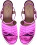 Baldinini Sandal in fuchsia with crocodile print Pink Dames - Thumbnail 2