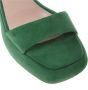 Baldinini Sandal in green suede - Thumbnail 2