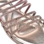Baldinini Sandal in platinum nappa leather Yellow Dames - Thumbnail 4