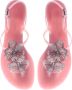 Baldinini Sandal in red rubber Pink Dames - Thumbnail 2