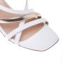 Baldinini Sandal in white calfskin White Dames - Thumbnail 4