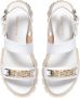 Baldinini Sandal in white calfskin White Dames - Thumbnail 2