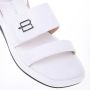 Baldinini Sandal in white nappa leather - Thumbnail 2