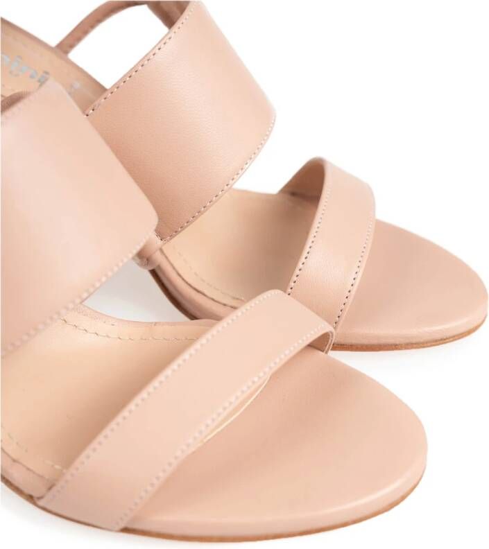 Baldinini Hoogwaardige leren sandalen Roze Dames