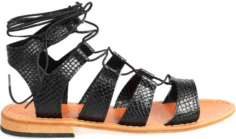 Baldinini Romeinse sandalen Zwart Dames