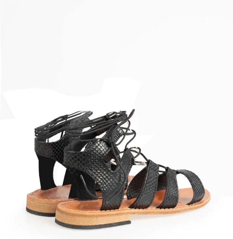 Baldinini Romeinse sandalen Zwart Dames