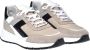 Baldinini Sneaker in beige white and black suede Beige Heren - Thumbnail 3
