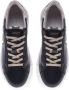 Baldinini Sneaker in black and gold calfskin Multicolor Dames - Thumbnail 2