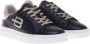 Baldinini Sneaker in black and gold calfskin Multicolor Dames - Thumbnail 3