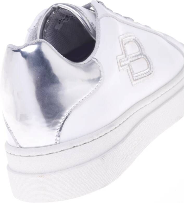 Baldinini Sneaker in black and silver calfskin Multicolor Dames