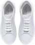 Baldinini Sneaker in black and silver calfskin White Dames - Thumbnail 2