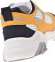 Baldinini Sneaker in black and yellow eco-leather Yellow Heren - Thumbnail 4