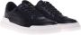 Baldinini Sneaker in black perforated calfskin Black Heren - Thumbnail 3
