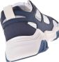 Baldinini Heren Blauw Witte Sneakers Multicolor Heren - Thumbnail 8