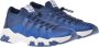 Baldinini Sneaker in blue eco-leather Blue Heren - Thumbnail 3