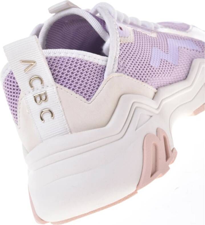 Baldinini Sneaker in lilac eco-leather Purple Dames