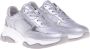 Baldinini Sneaker in silver nappa leather Gray Dames - Thumbnail 3