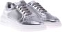 Baldinini Sneaker in silver nappa leather Gray Dames - Thumbnail 3