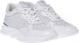 Baldinini Sneaker in white perforated calfskin White Dames - Thumbnail 3