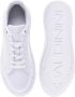 Baldinini Sneaker in white with woven print White Heren - Thumbnail 2