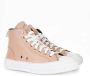 Baldinini Beige Leren Sportschoenen Beige Dames - Thumbnail 4