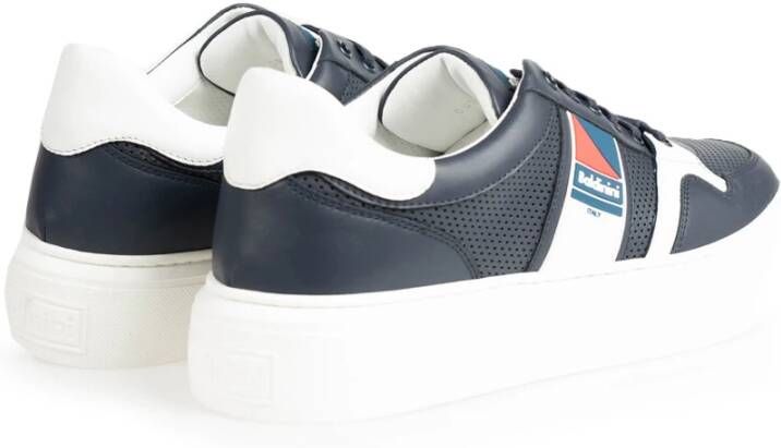 Baldinini Hoogwaardige leren sneakers Blauw Heren