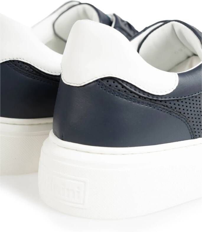 Baldinini Hoogwaardige leren sneakers Blauw Heren