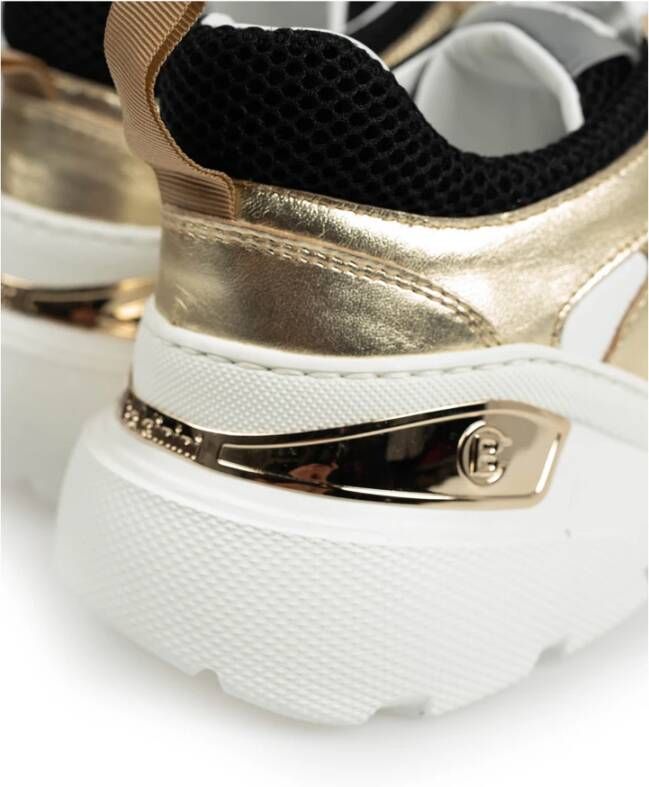 Baldinini Sneakers met Ronde Neus Geel Dames