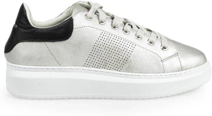 Baldinini Hoogwaardige leren sneakers Grijs Dames