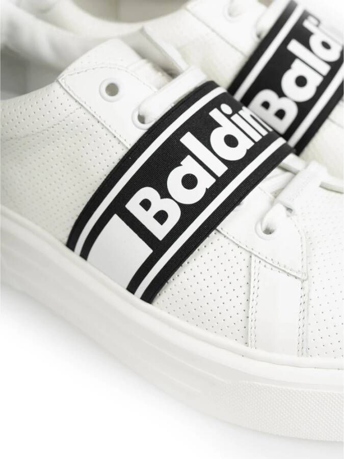 Baldinini Hoogwaardige leren sneakers Wit Heren