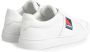 Baldinini Comfortabele Slide Sneakers White Heren - Thumbnail 2