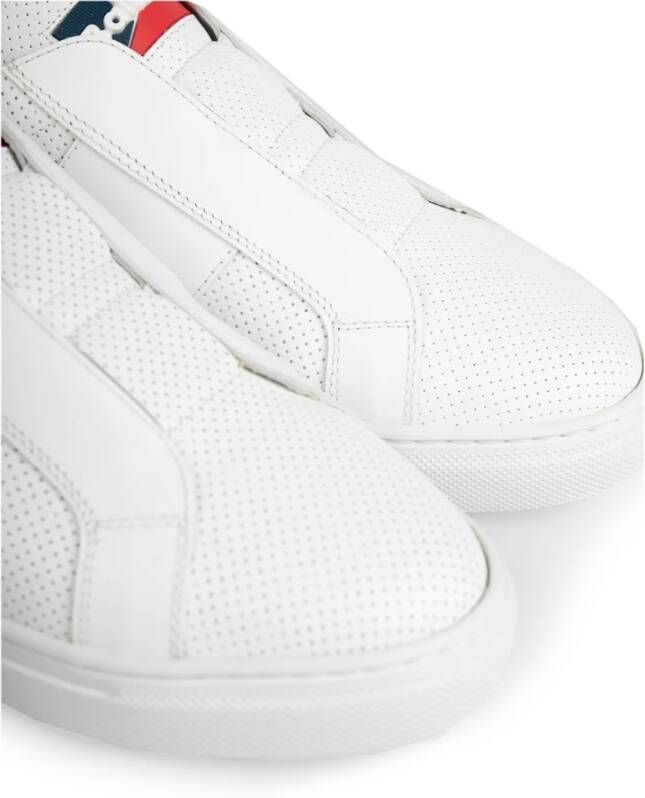 Baldinini Comfortabele Slide Sneakers Wit Heren